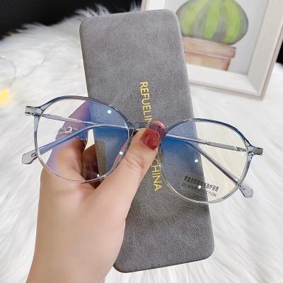 China NEW Fashion Square 2021 Man Acetate Metal Glasses Frames Vintage Olive Thin Blue Light Blocking Retro Glass Eyewear for sale