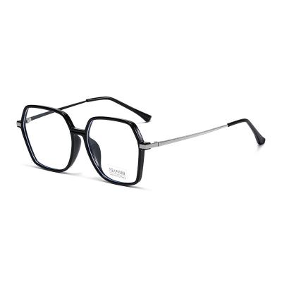 China Square Hot Selling Blue Light Glasses Anti Rivets Transparent Rayon Computer Frames PC Material Blue Eyewear Women for sale