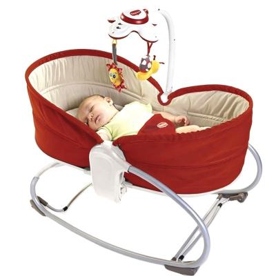 China Contemporary high quality 3 in 1 baby cribs crib sleep bed comfortable bouncer electric baby swing chair for sale