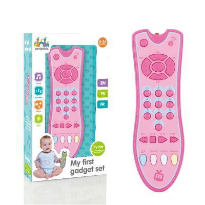 China Plastic Toy Baby Musical Mobile Toys TV Music Remote Controller For Kids Border Electricity for sale