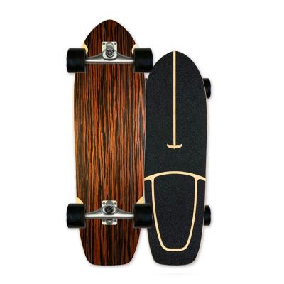 China Custom Foerstine Direct Selling Youth Skateboard Wooden Panel Sports Longboard Flat Plate Skateboard for sale