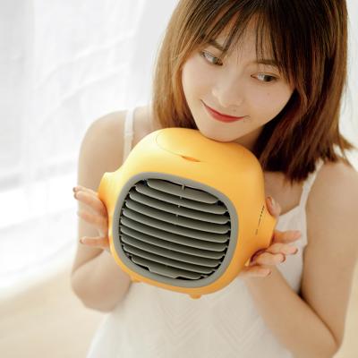 China 2020 Small Size Portable Hanging Mini Air Conditionaer Home Ice Aircooler Personal Electric Evaporative Water Air Cooler Fan for sale