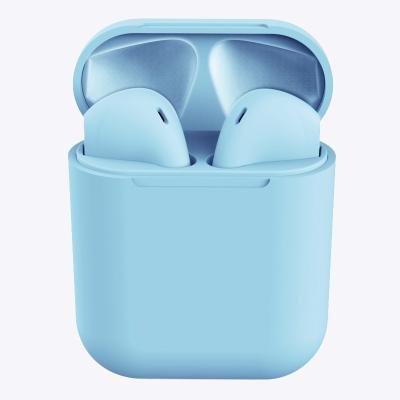 China In-ear factory wholesale i12 tws Wireless Earbuds Macaron Wireless Earphone for sale