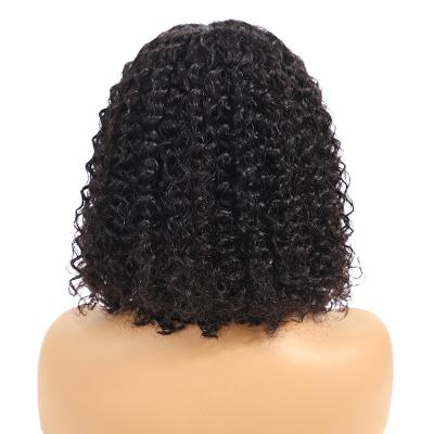 China Jerry Curl Cheap Human Hair Lace Curly Curly Short Bob Remy Hair Wigs Color Front Bob Wig Women 1B Closure Natural Indian Hair Wig for sale