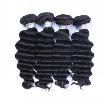 China Wholesale Virgin Human Hair Wig Deep Wave Cuticle Aligned Human Hair Raw Cambodian Deep Wave Hair Double Drawn Hair Weave Bundles for sale