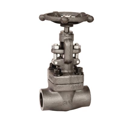 China High Quality Manual One Inch ANSI API 800LB Carbon Steel Welded A105 Gate Valve for sale