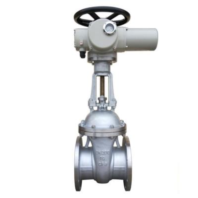 China Stainless Steel DN200 8 Inch Stainless Steel Flange Electric Gate Valve for sale