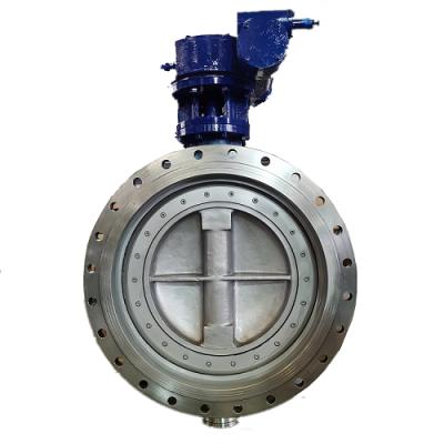 China Pneumatic Stainless Steel PN16 PN25 DN50-DN150 150LB 300LB 2 inch-6 inch Stainless Steel Wafer Butterfly Valve for sale