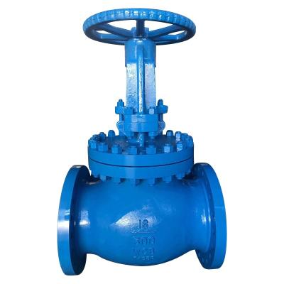 China Carbon Steel PN16 DN300 WCB Carbon Steel Flanged Globe Valve for sale