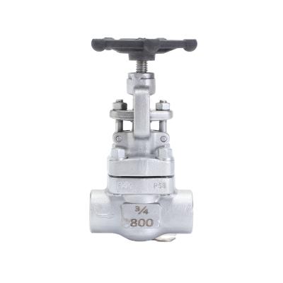 China ANSI Standard API 800LB Stainless Steel F304 Globe Valve 3/4 Inch High Pressure Stainless Steel for sale