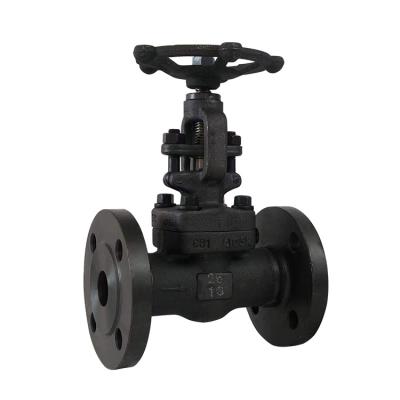 China Carbon Steel Cheap Price DN15-DN50 1-2 Inch Carbon Steel Flange Manual Ball Valve for sale