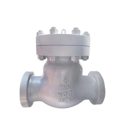 China Carbon Steel ANSI API 900lb 5 Inch WCB High Pressure Welded Check Valve for sale