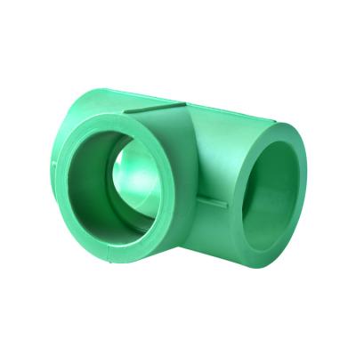 China High Durability Water Supply Tube Equal Tee PPR Plastic Pipe Fitting For Plumbing for sale