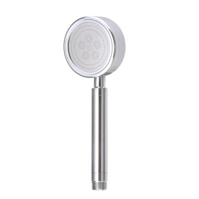 China Without Diverter Silver Space Aluminum Shower Waterfall Hand Held Shower Head for sale