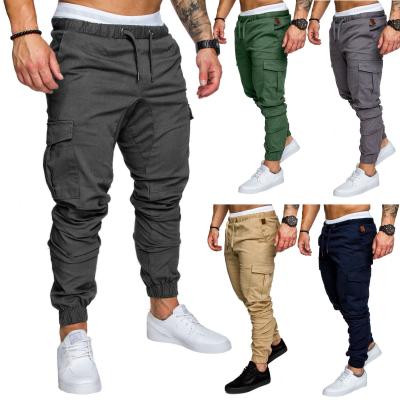 China Anti-pilling Men's Spring And Casual Autumn Trousers Fashion Men's Drawstring Pants for sale