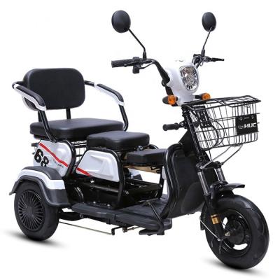 China OEM high carbon steel custom electric tricycle for sale/adult tricycle three wheel good/battery operated electric tricycle for sale