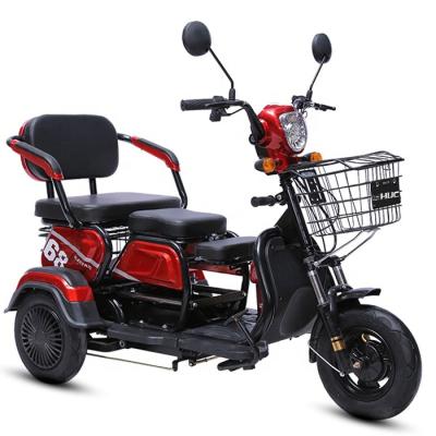 China Wholesale High Quality High Carbon Steel Electric Three Wheel Adult Battery Operated Tricycle Three 3 Wheel Adult Electric Wheel for sale