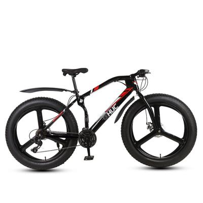 China Hot selling carbon steel bicycle big fat tire mountain bike/26 inch mountain bike aluminum wheels fat tire mountain bike for sale