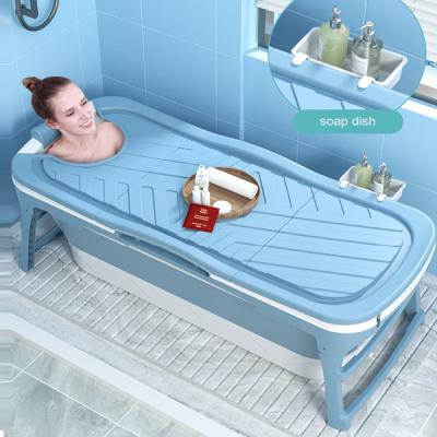 China 118cm Sustainable Bathtub Adult Children's Folding Massage Bath Barrel Steaming Home Steaming Tub Dual-Use Baby Sauna Home Spa Wholesale for sale