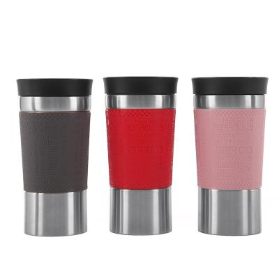 China 304 Stainless Steel 380ML Portable Eco Friendly Portable Double Layers Insulated Cold Beer Cup Vacuum Car Cup for sale