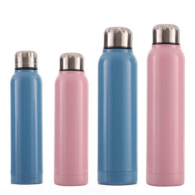 China Business Cola Bottle Vacuum Flask Double Wall Stainless Steel Tumblers Straight Water Bottle for sale