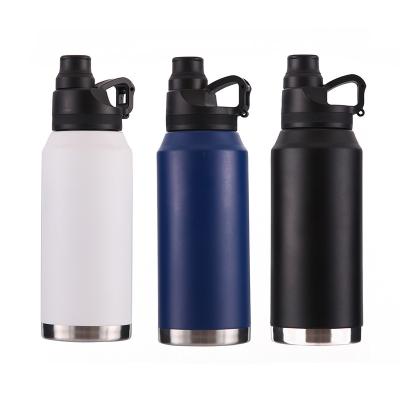 China Newly 1000ml Stainless Steel 1000ml Vacuum Flask PORTABLE Insulated Double Walled Thermos Water Bottles Travel Mug for sale