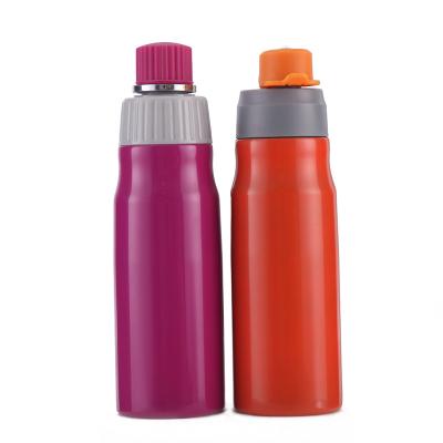 China Sports Promotion PORTABLE single wall cheap cold water bottle 304 stainless steel low price 600ML single layer gym water flask for sale