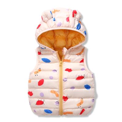 China Wholesale Kids Breathable Sleeveless Winter Warm Boys Girls Vest Children Vest for sale