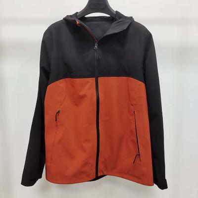 China Waterproof Anorak Splice Jacket Coat Outdoor Winter Waterproof Jacket For Men for sale