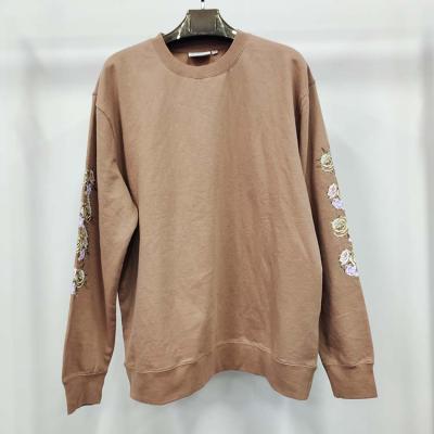 China Factory source custom made winter 320 g warm velvet anti-pilling casual round neck hoodie for sale