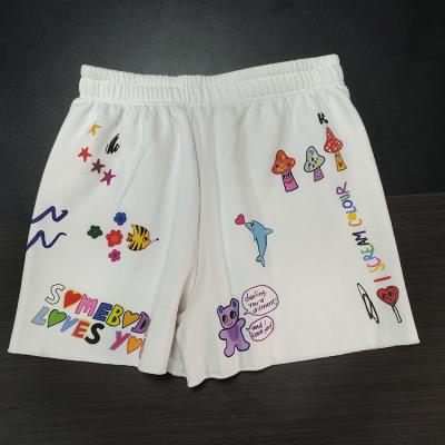 China Anti-wrinkle source factory to customize colorful print fashion cartoon pants casual shorts for sale