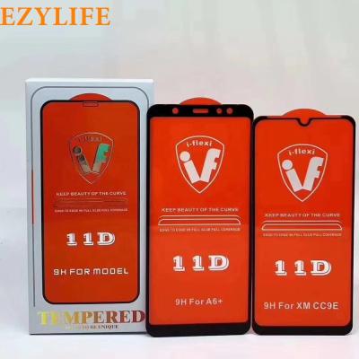 China Mobile Phone 9H 2.5D 9D 11D Full Cover Tempered Glass Screen Protector Glue Screen Protector For iPhone 12 for sale