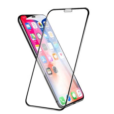 China 2.5D anti-shock/Easy Installa Full Screen Protector Anti-scratch Anti-fingerprint Tempered Glass 5D 6D 0.33MM Full Cover/Bubble For iphone 11 pro Max for sale