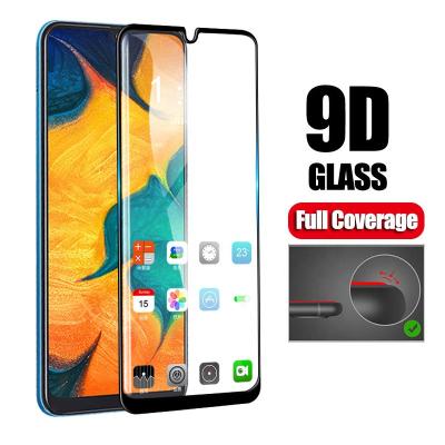 China Easy Install Full Coverage 9D Tempered Glass Film For Samsung F41 A01 Core M31S A11 A21S M01 M11 Screen Protector for sale