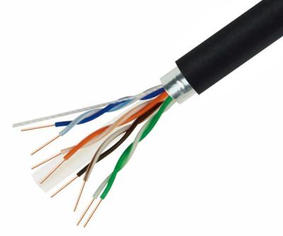 China Waterproof Cat6 Computer Networks Network Cable Outdoor Cable 8 Conductors Network Cable for sale