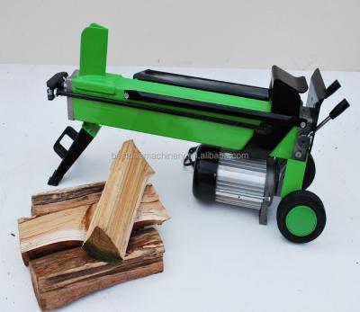 China 110V Split Log or 230V 7 Ton Horizontal Electric Wood Log Splitter for sale