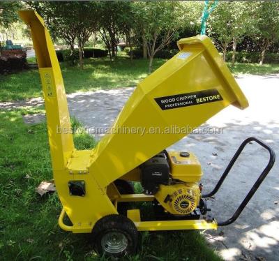 China 9HP Gasoline Wood Drum Mini Forestry Machinery Wood Chipper Chipper Machine For Sale for sale