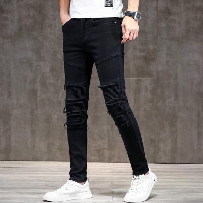 China Best Quality Breathable Slim White Skinny Mens Pants And Trousers Mens Jeans for sale