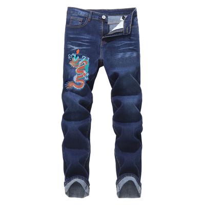 China NEW Crazy Breathable For Men Casual Skinny Cotton Distressed Denim Factory Price Mens Jeans for sale