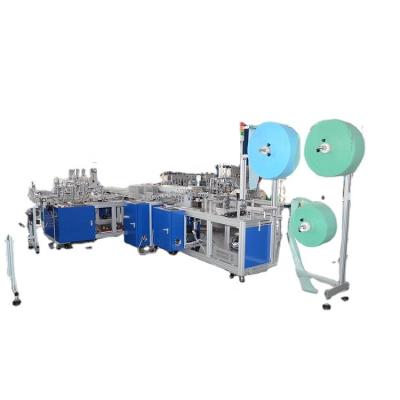 China Full Automatic High Production Efficiency Inside Surgical Dust N95, KN95, 3 Ply Ear Loop Mask Making Machine for sale