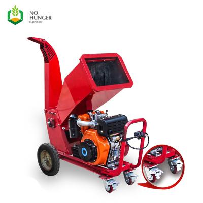 China Diesel wood chipper blades wood logger blades wood shredder branch shredder tree branch chipper processor machine for sale