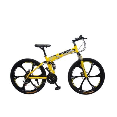 China DIRT JUMP Bicycle Manufacturers China Wholesale Price 26 Inch 21 Speed ​​Daurada Folding Bike for sale