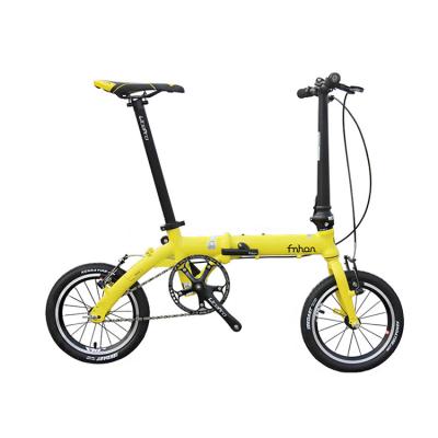 China Folding bicycle quality assured single speed folding outdoor bicycle 14 inch mini folding bike for sale