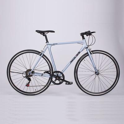 China 2021 popular cheap high quality racing bicycle road bike alloy frame 50cm steel road bike steel roadbike for adult for sale