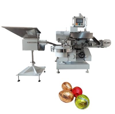 China Eco-friendly easy for operation, maintenance and cleaning purpose ball chocolate packing machine for sale