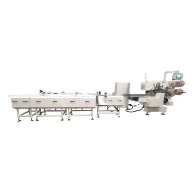 China JMS-400 Food Chocolate Foil Brush Wrapping Machine for sale