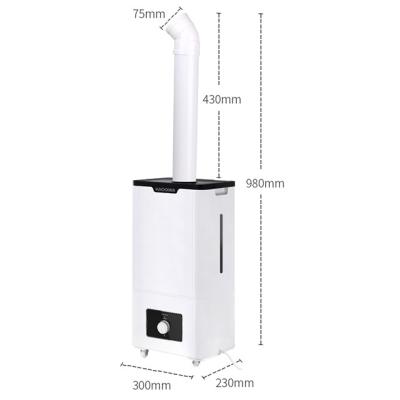 China Industry Fast Portable Hypochlorous Humidifier Cigar Humidifier Humidification 15L Sprayer Electric Mist Humidifier Fan for sale