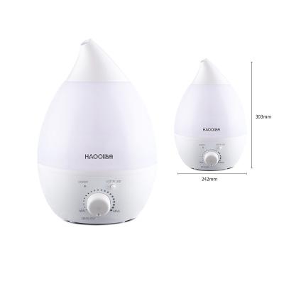 China Factory Wholesale Humidity Humidifier 4L Ultrasonic Humidifier Quick Kids Humidifier with 7 LED for sale