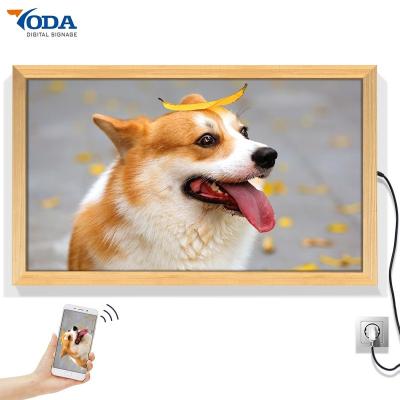 China Intelligent Smart Digital Picture Frame , HD Video Digital Photo Frame 35W for sale