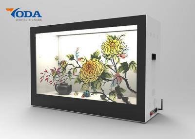 Cina Esposizione LCD trasparente della vetrina del touch screen, monitor trasparente LCD ultra sottile in vendita